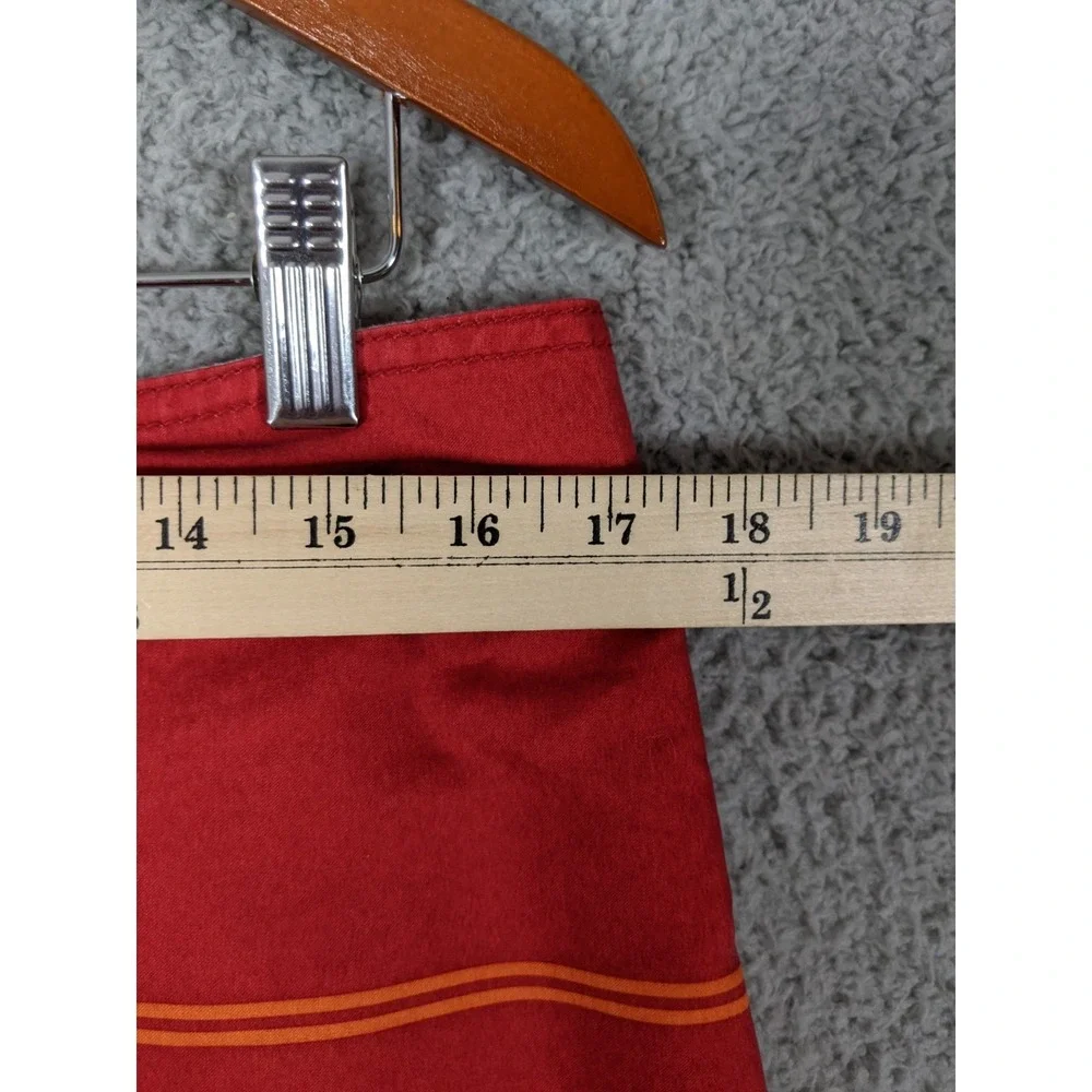 Old Navy Swim Board Shorts Mens M Red Orange Tropical Beach Surfer Y2K Skater